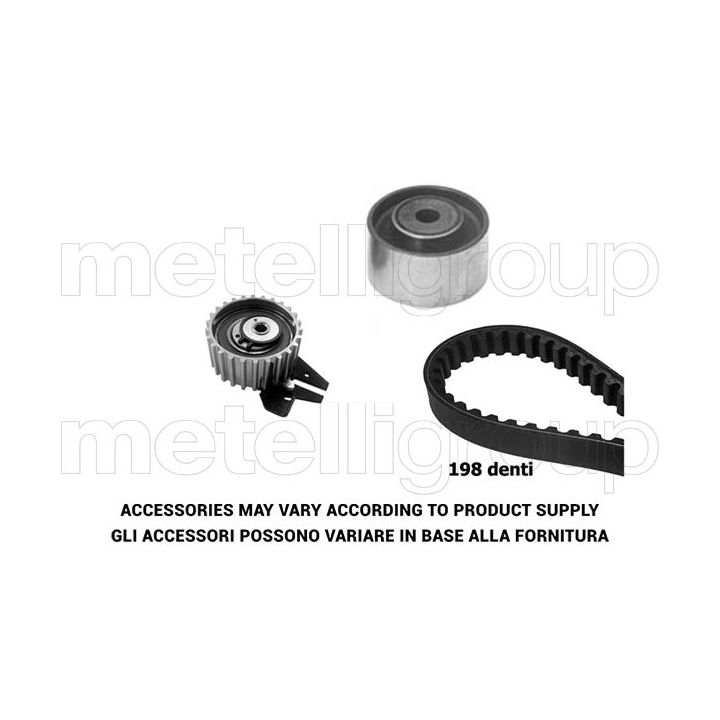 Paskirstymo diržo komplektas METELLI 29-0061