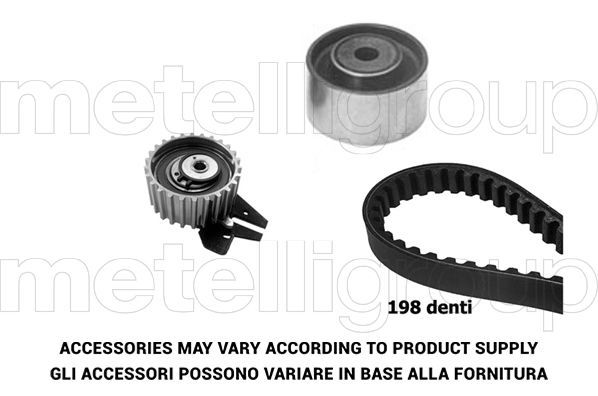 Paskirstymo diržo komplektas METELLI 29-0061