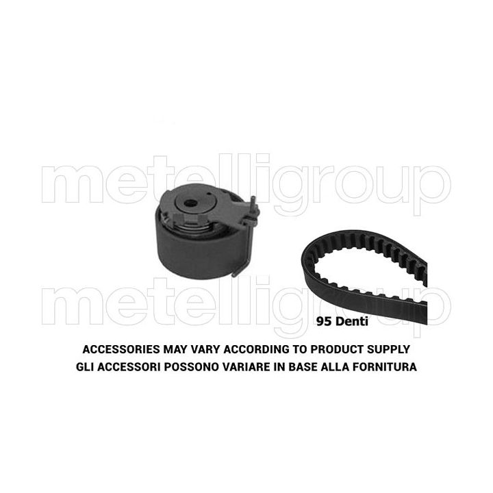 Paskirstymo diržo komplektas METELLI 29-0066