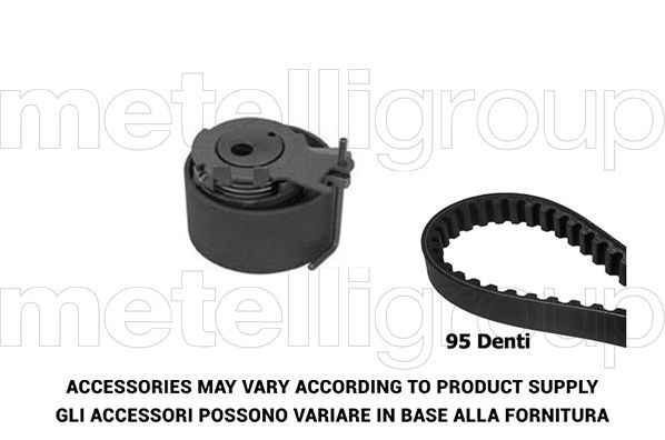 Paskirstymo diržo komplektas METELLI 29-0066