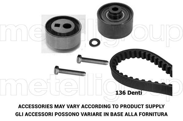 Paskirstymo diržo komplektas METELLI 29-0069