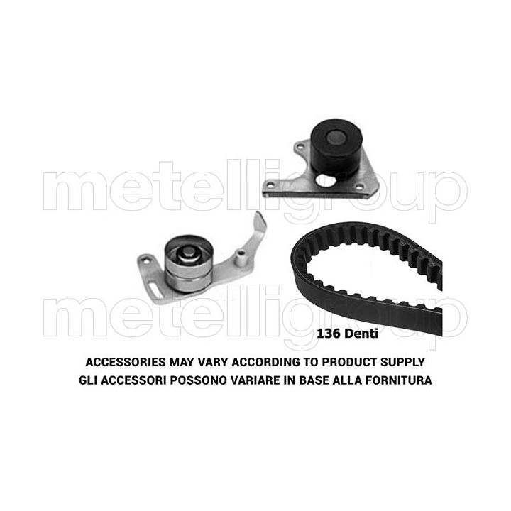 Paskirstymo diržo komplektas METELLI 29-0070