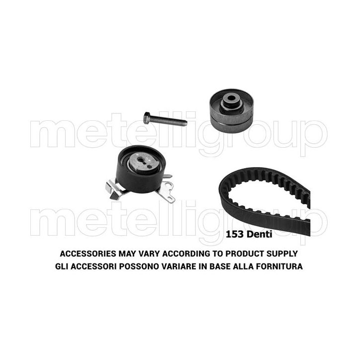 Paskirstymo diržo komplektas METELLI 29-0075