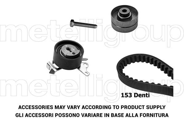 Paskirstymo diržo komplektas METELLI 29-0075