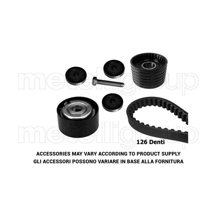 Paskirstymo diržo komplektas METELLI 29-0077