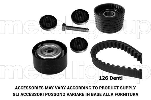 Paskirstymo diržo komplektas METELLI 29-0077