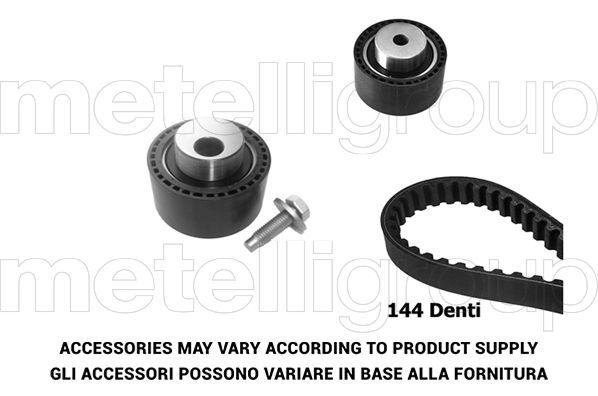 Paskirstymo diržo komplektas METELLI 29-0082