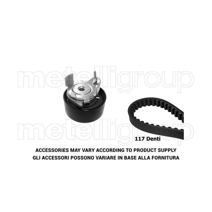 Paskirstymo diržo komplektas METELLI 29-0087