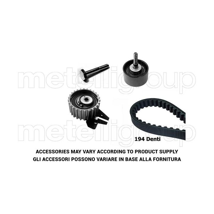 Paskirstymo diržo komplektas METELLI 29-0089