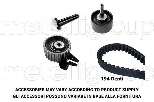 Paskirstymo diržo komplektas METELLI 29-0089