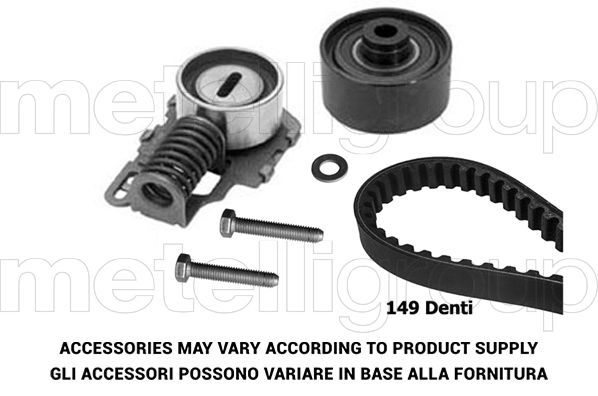Paskirstymo diržo komplektas METELLI 29-0097