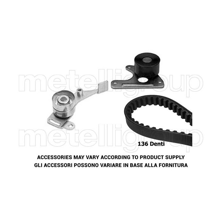 Paskirstymo diržo komplektas METELLI 29-0098