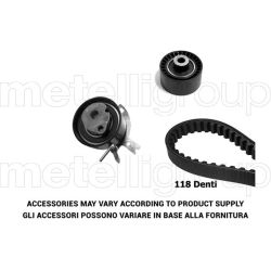 Paskirstymo diržo komplektas METELLI 29-0111