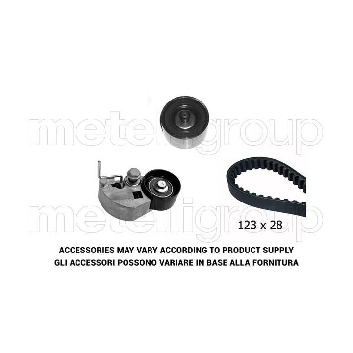 Paskirstymo diržo komplektas METELLI 29-0113