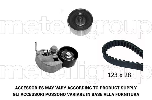 Paskirstymo diržo komplektas METELLI 29-0113