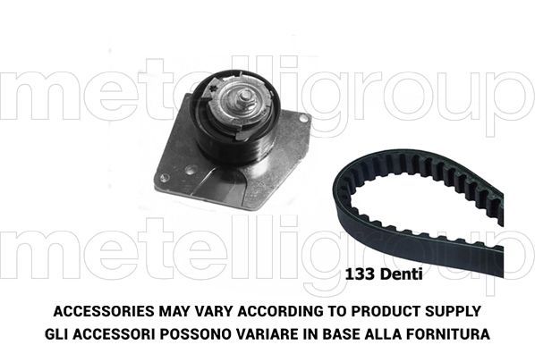 Paskirstymo diržo komplektas METELLI 29-0114