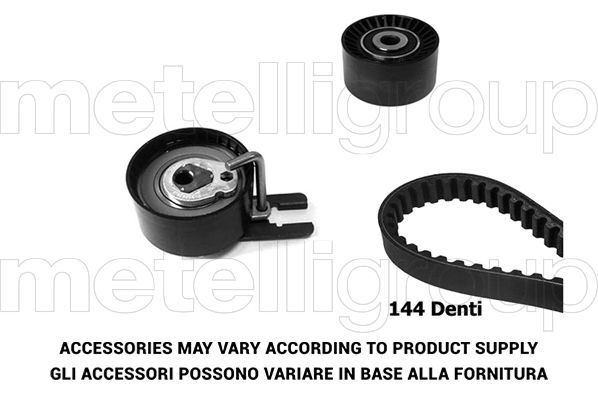 Paskirstymo diržo komplektas METELLI 29-0128