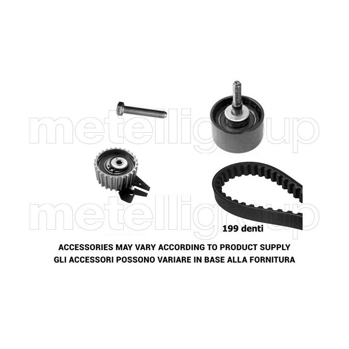 Paskirstymo diržo komplektas METELLI 29-0137