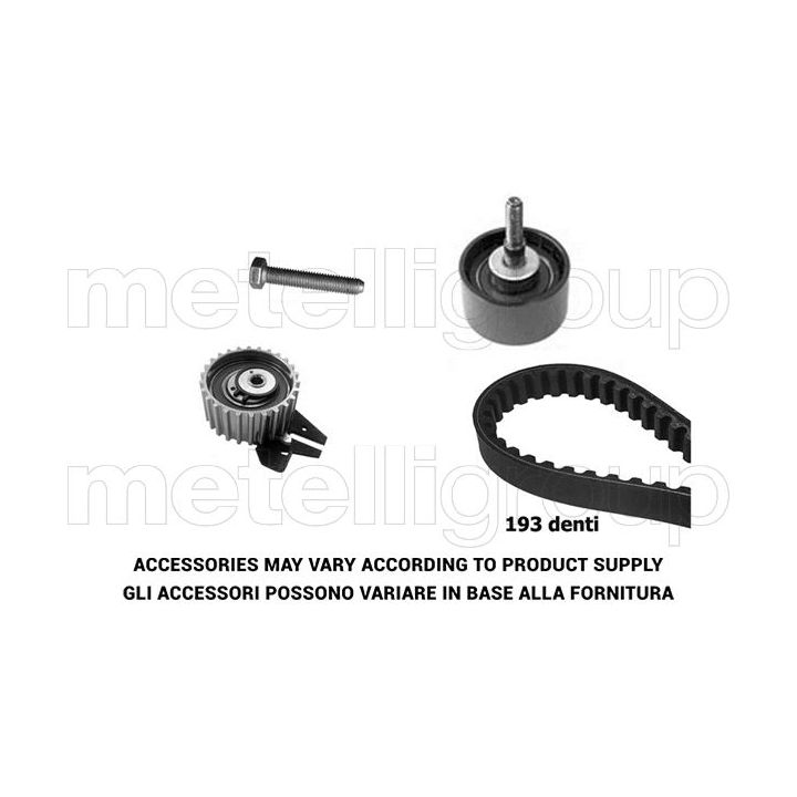 Paskirstymo diržo komplektas METELLI 29-0145