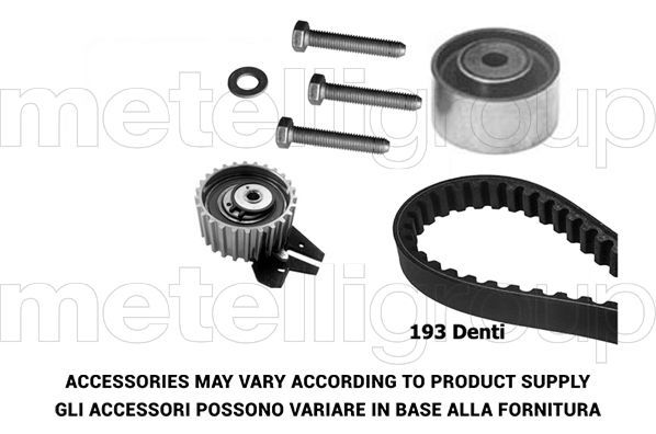 Paskirstymo diržo komplektas METELLI 29-0148