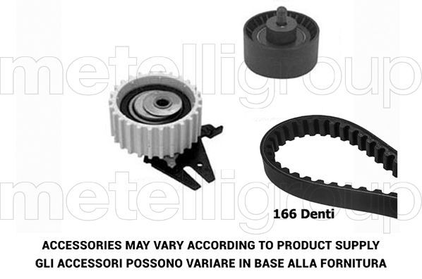 Paskirstymo diržo komplektas METELLI 29-0158