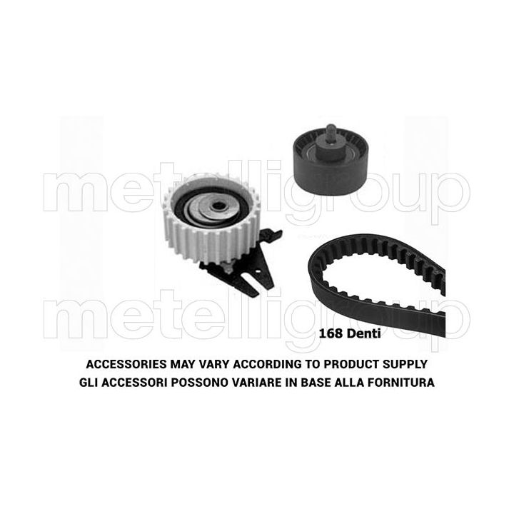 Paskirstymo diržo komplektas METELLI 29-0160