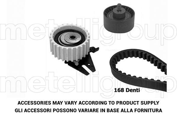 Paskirstymo diržo komplektas METELLI 29-0160