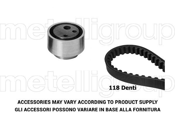 Paskirstymo diržo komplektas METELLI 29-0199