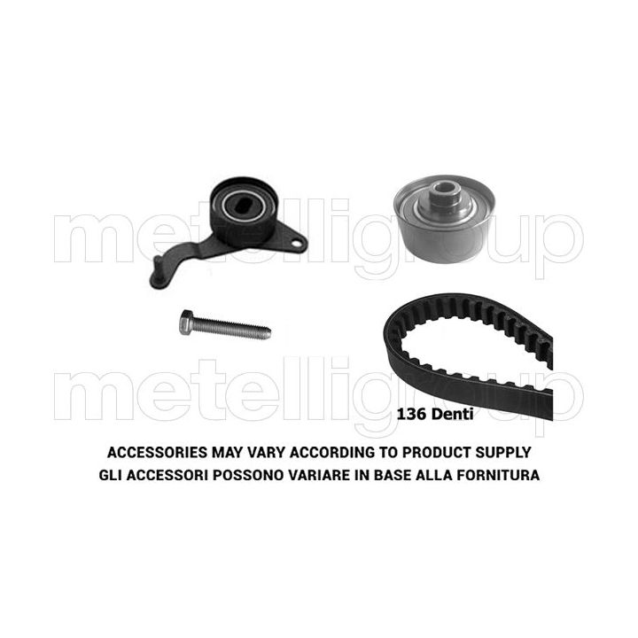 Paskirstymo diržo komplektas METELLI 29-0207