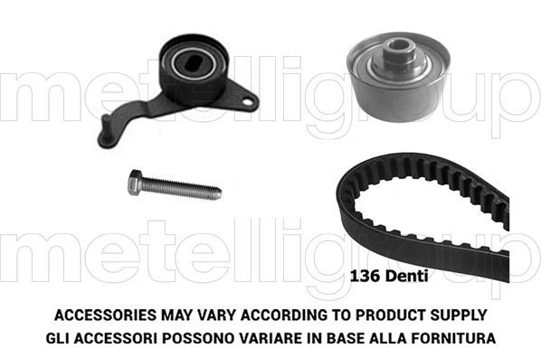 Paskirstymo diržo komplektas METELLI 29-0207