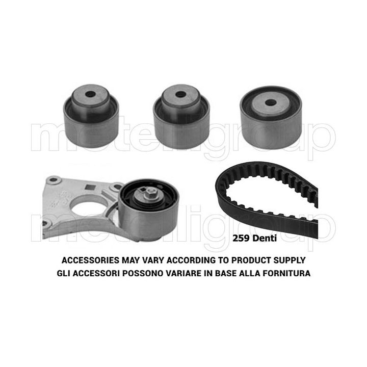 Paskirstymo diržo komplektas METELLI 29-0210