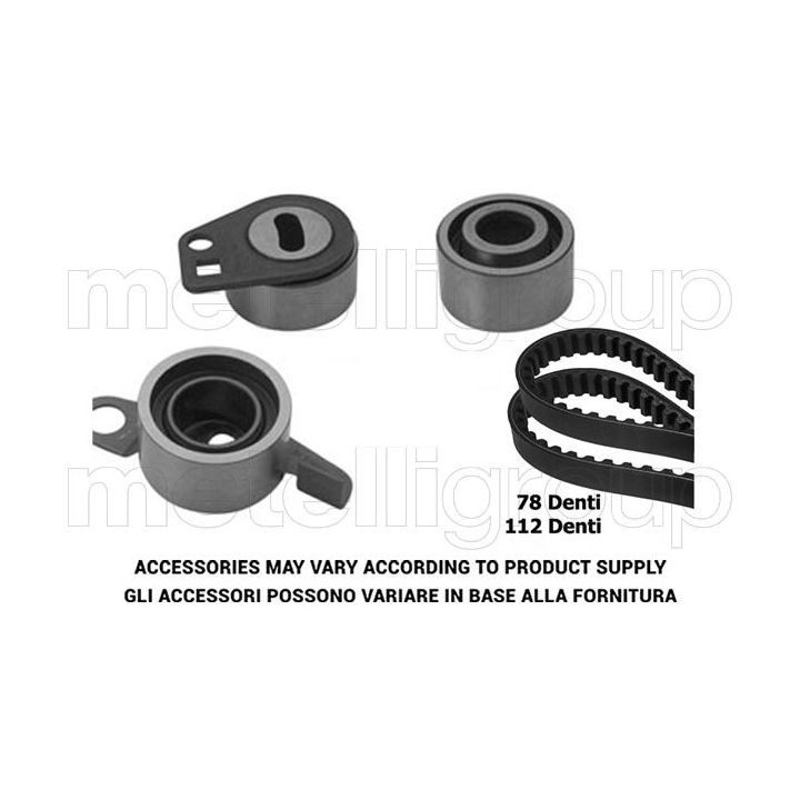Paskirstymo diržo komplektas METELLI 29-0211
