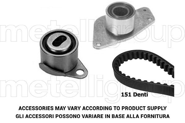 Paskirstymo diržo komplektas METELLI 29-0222