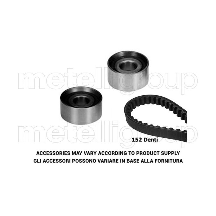 Paskirstymo diržo komplektas METELLI 29-0228