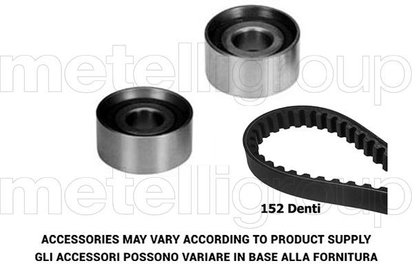 Paskirstymo diržo komplektas METELLI 29-0228