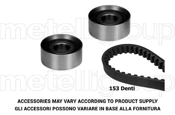 Paskirstymo diržo komplektas METELLI 29-0231