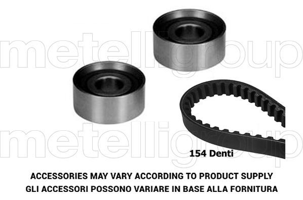 Paskirstymo diržo komplektas METELLI 29-0232