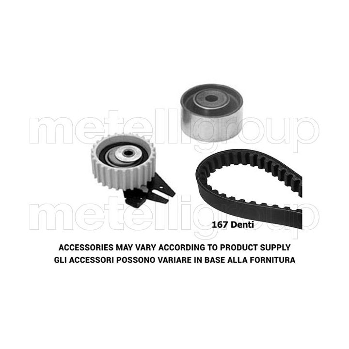 Paskirstymo diržo komplektas METELLI 29-0237