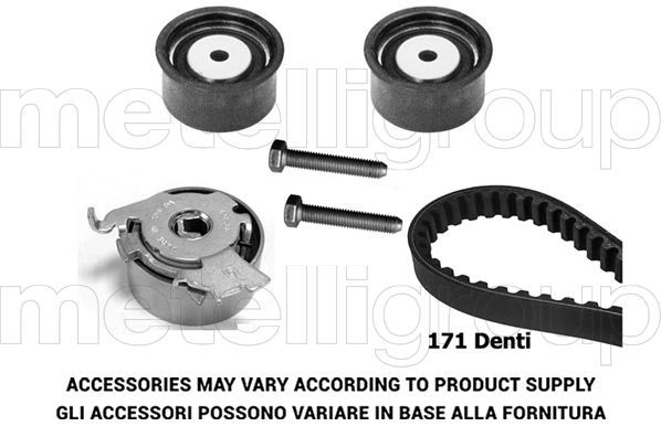 Paskirstymo diržo komplektas METELLI 29-0264