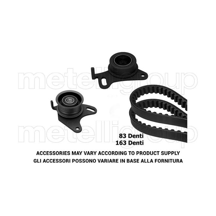 Paskirstymo diržo komplektas METELLI 29-0266