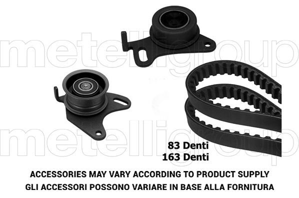 Paskirstymo diržo komplektas METELLI 29-0266