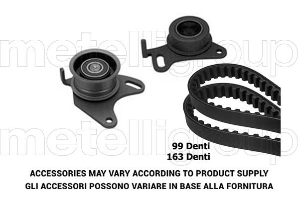 Paskirstymo diržo komplektas METELLI 29-0267