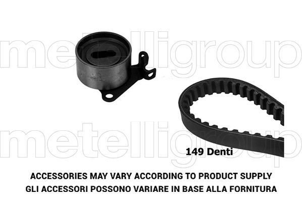 Paskirstymo diržo komplektas METELLI 29-0268