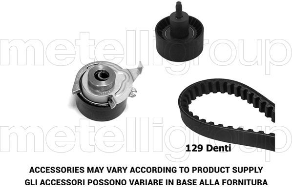 Paskirstymo diržo komplektas METELLI 29-0306