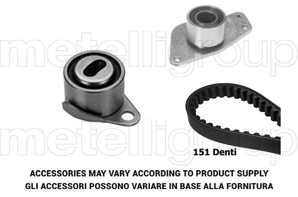 Paskirstymo diržo komplektas METELLI 29-0333