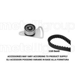 Paskirstymo diržo komplektas METELLI 29-0338