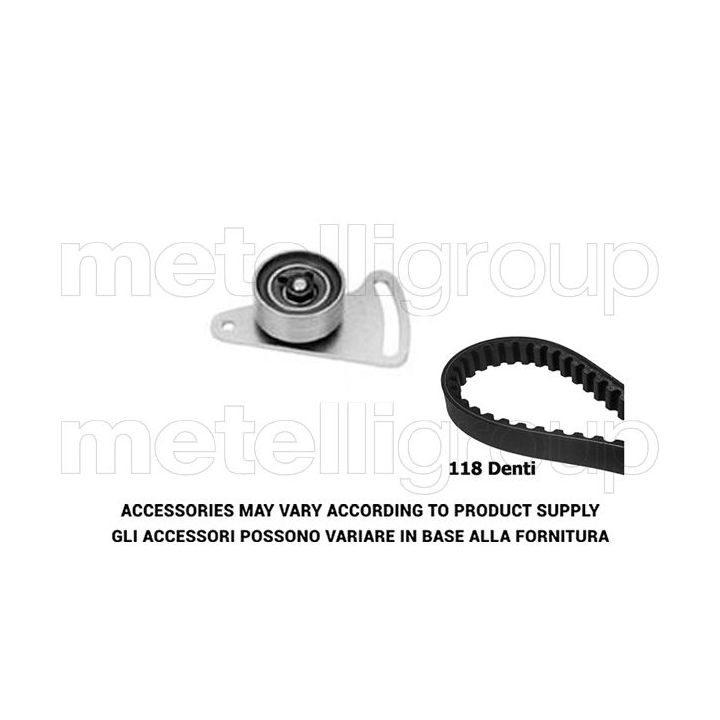 Paskirstymo diržo komplektas METELLI 29-0338