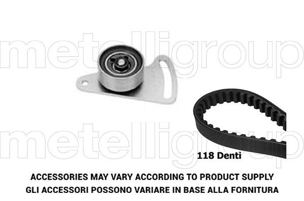 Paskirstymo diržo komplektas METELLI 29-0338