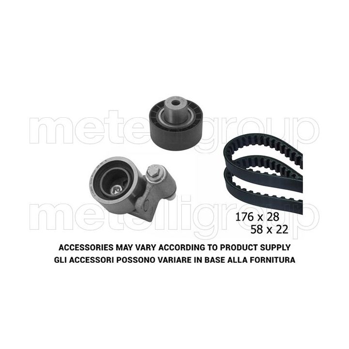 Paskirstymo diržo komplektas METELLI 29-0348