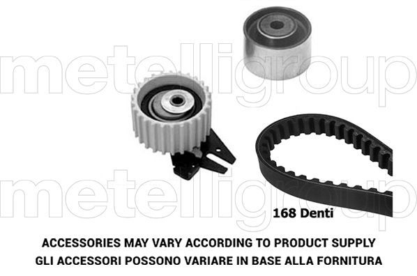 Paskirstymo diržo komplektas METELLI 29-0356